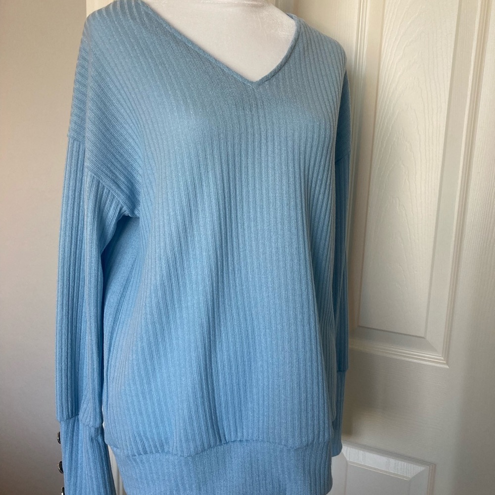 Baby blue sweater